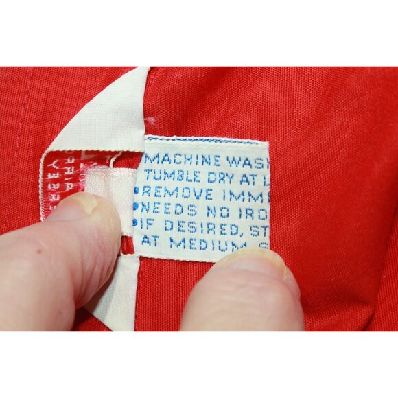 Vintage Flight Apparel Ind. Red Zip AOPA Patch Jacket Men's XL Retro Aviation - Picture 10 of 12